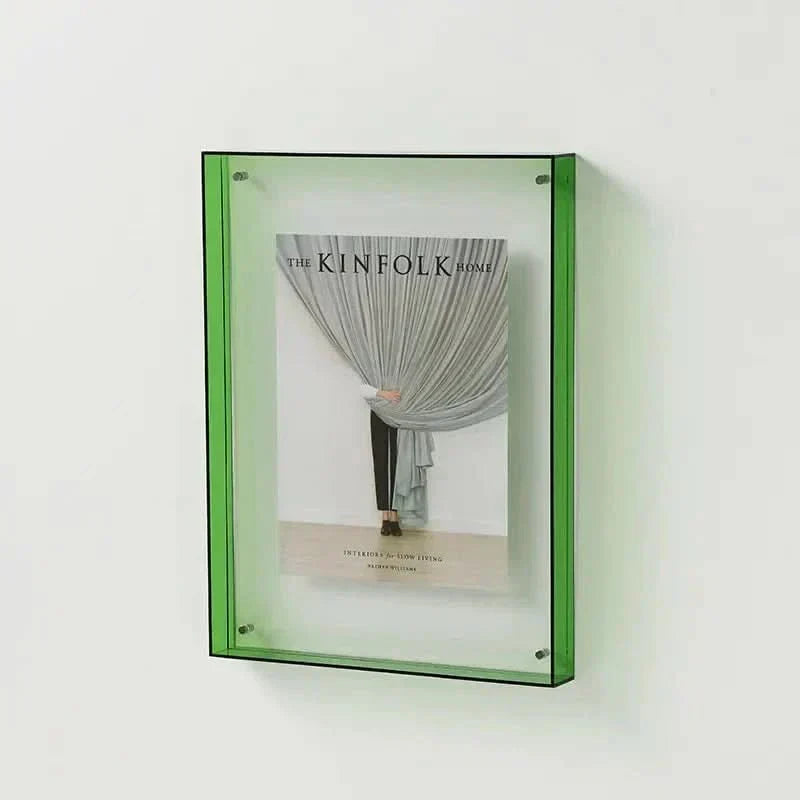 Acrylic Photo Frame with Colored Edges