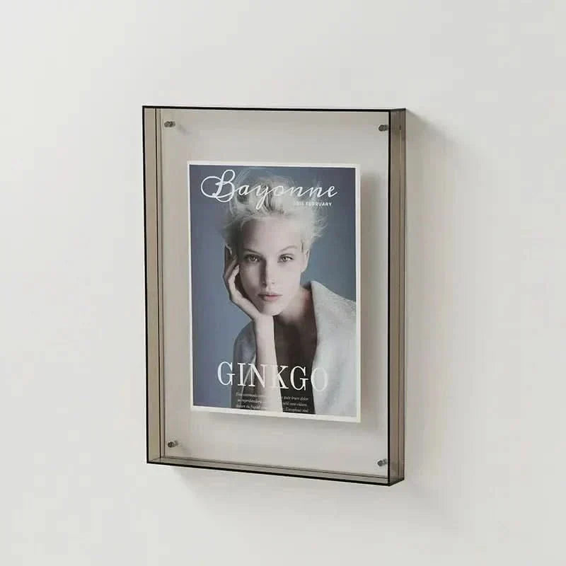 Acrylic Photo Frame with Colored Edges