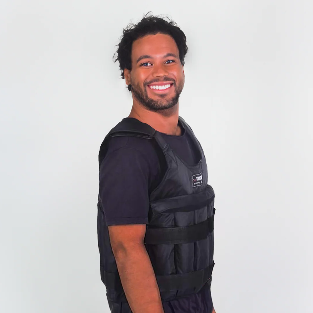 Adjustable 50 kg Weighted Vest for Strength Training and Intense Workouts