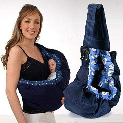 Adjustable Baby Carrier Wrap for Newborns with Support Strap, Suitable for Infants up to 9 kg