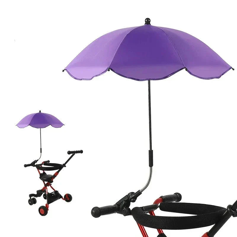 Adjustable Baby Stroller Umbrella - UV Sunshade Parasol