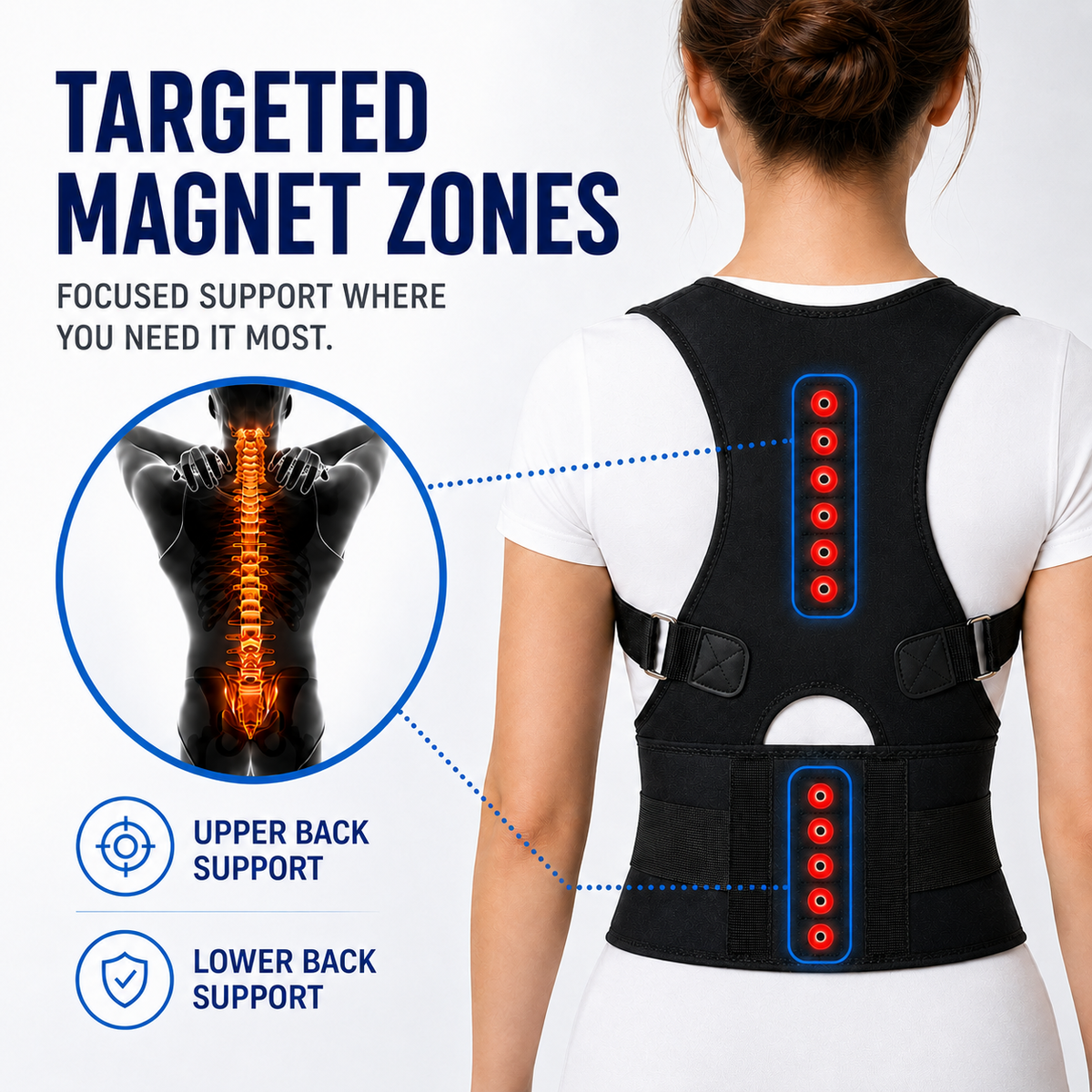 Adjustable Back Support Brace