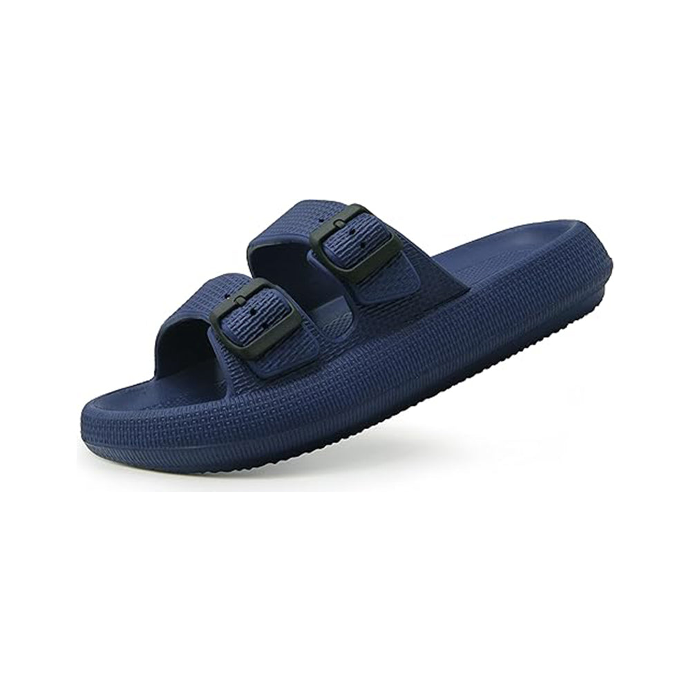 Adjustable Comfort Slides with Dual Buckles