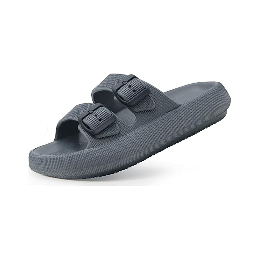 Adjustable Comfort Slides with Dual Buckles