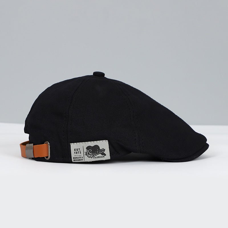 Adjustable Flat Cap for Perfect Fit and Comfort