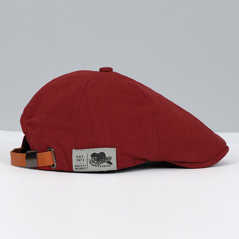 Adjustable Flat Cap for Perfect Fit and Comfort