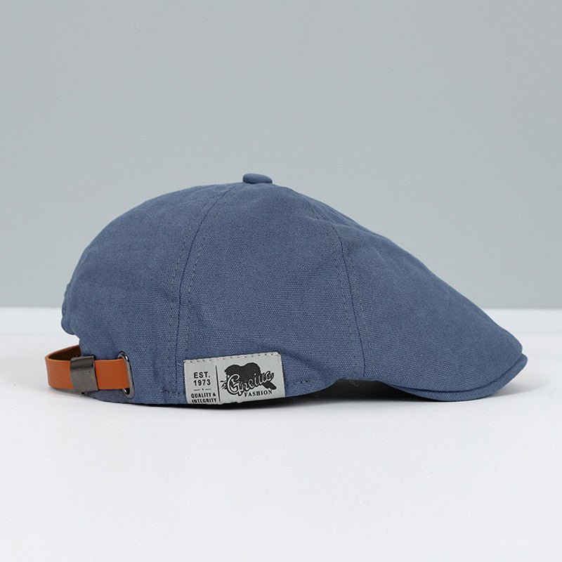 Adjustable Flat Cap for Perfect Fit and Comfort