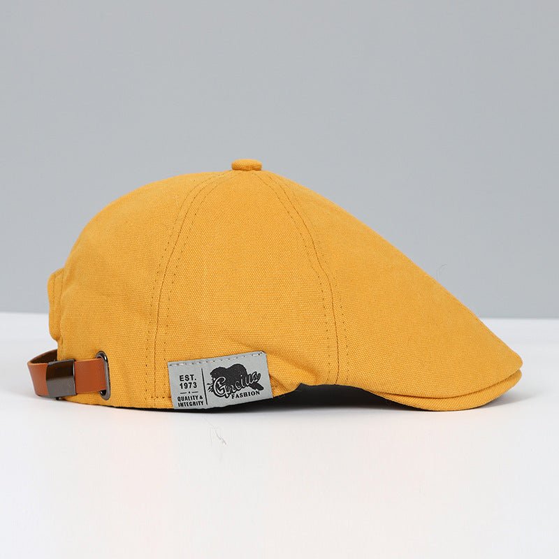 Adjustable Flat Cap for Perfect Fit and Comfort