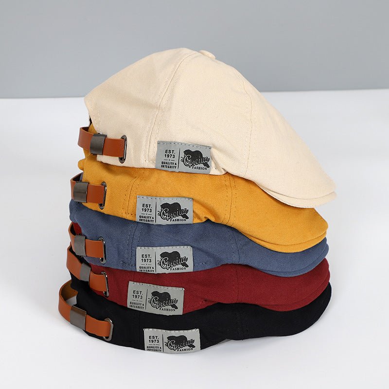 Adjustable Flat Cap for Perfect Fit and Comfort