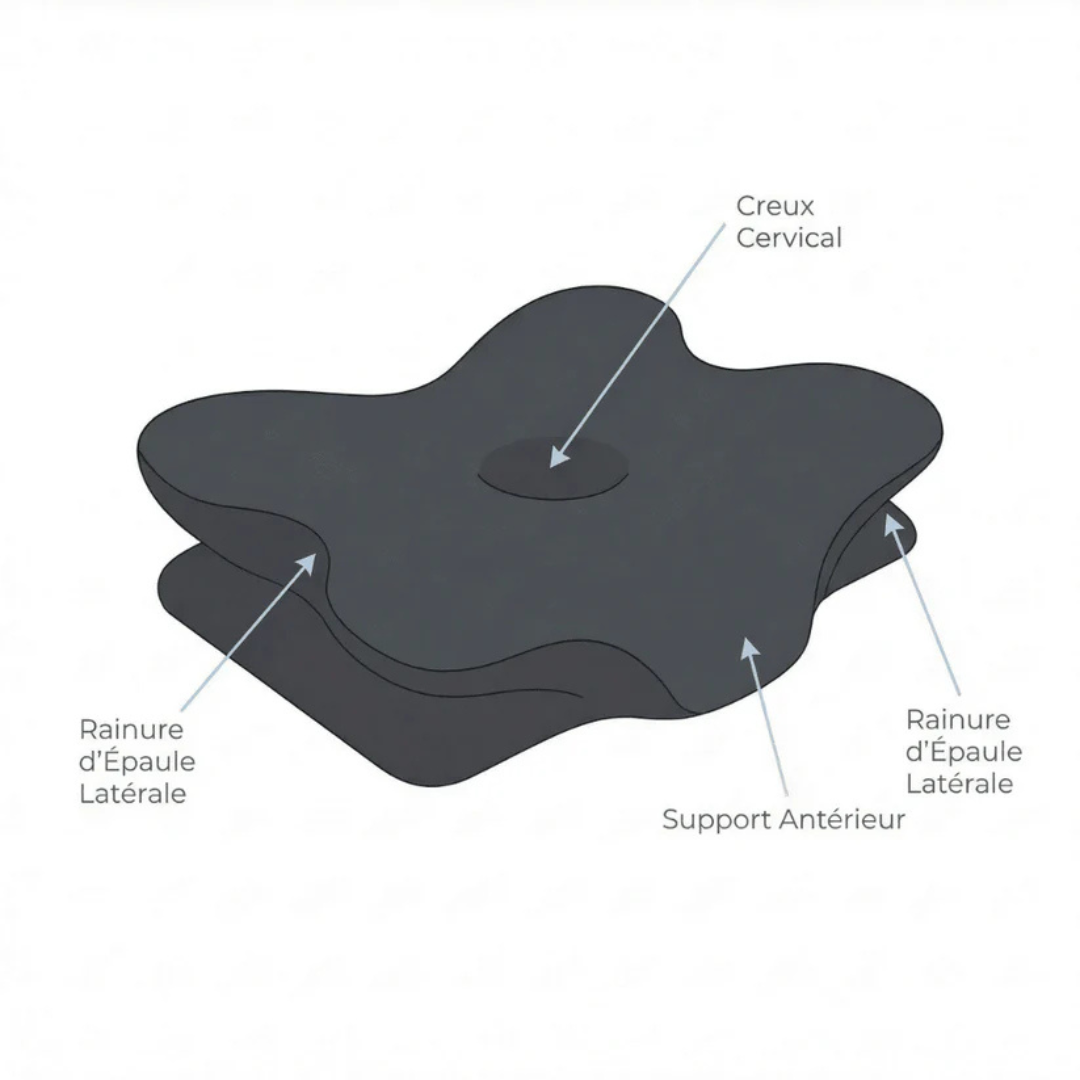 Adjustable Neck Pillow for Pain Relief