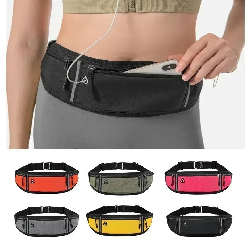 Adjustable Running Belt with Phone Pocket