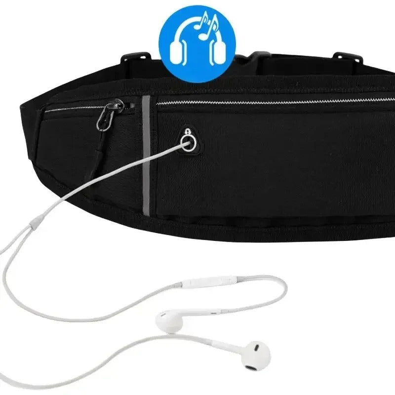 Adjustable Running Belt with Phone Pocket