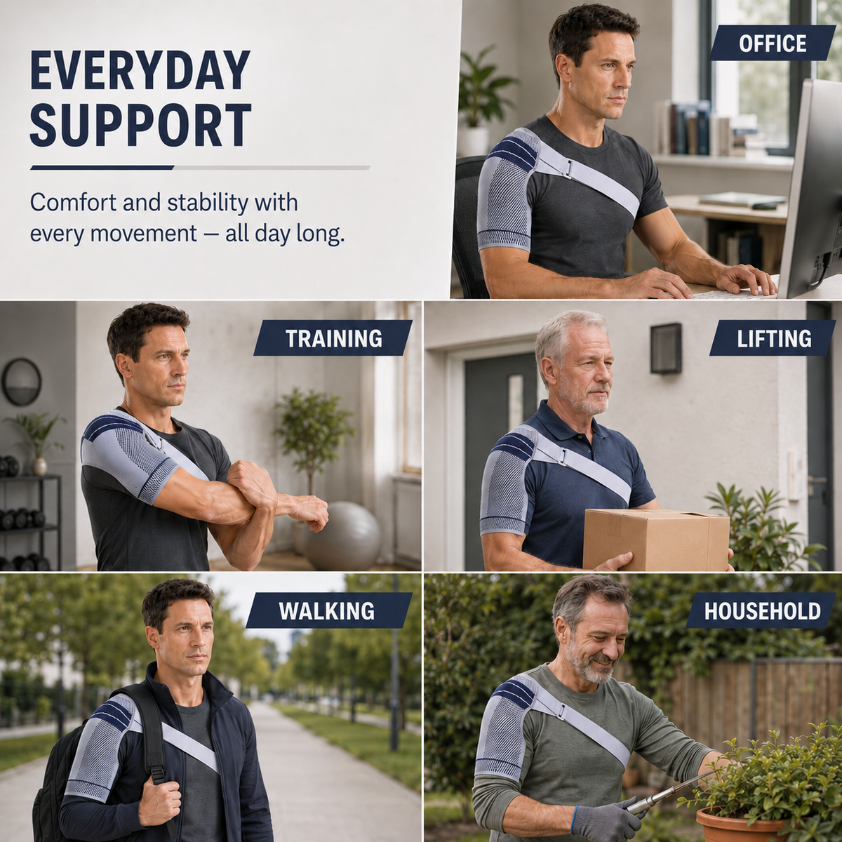 Adjustable Shoulder Compression Brace