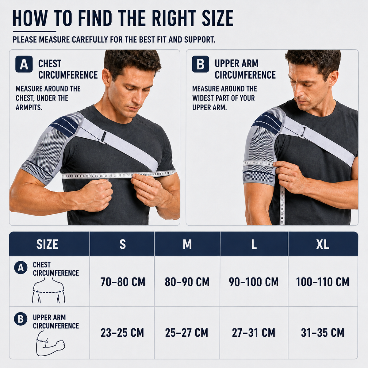 Adjustable Shoulder Compression Brace