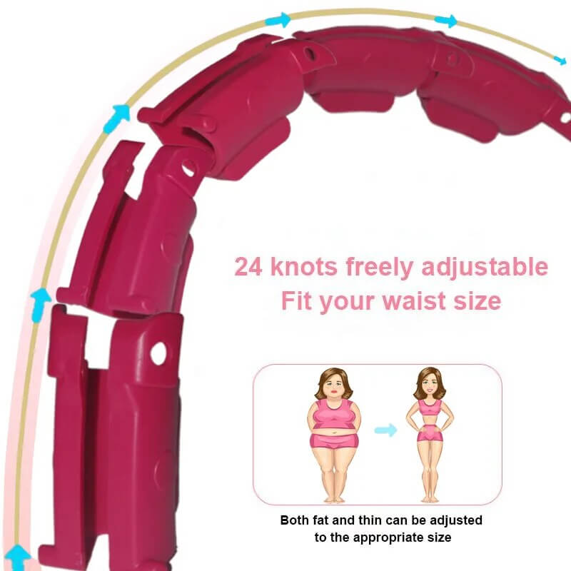 Adjustable Smart Fitness Hula Hoop