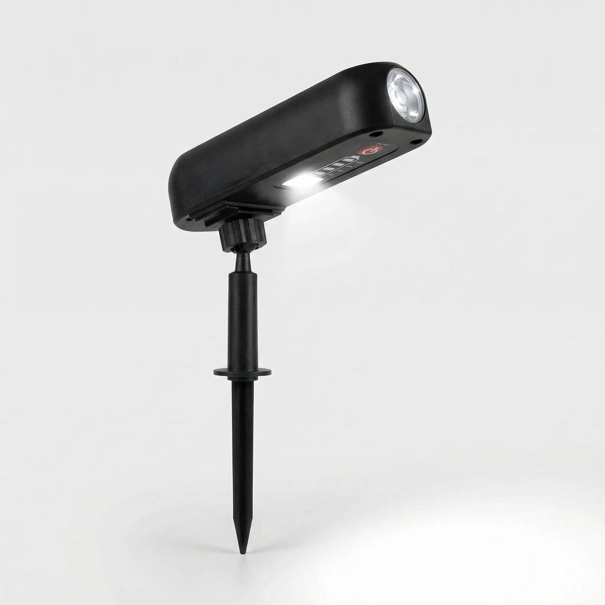 Adjustable Solar-Powered Outdoor Spotlight