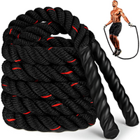 Adjustable Weighted Jump Rope – Heavy Training Rope