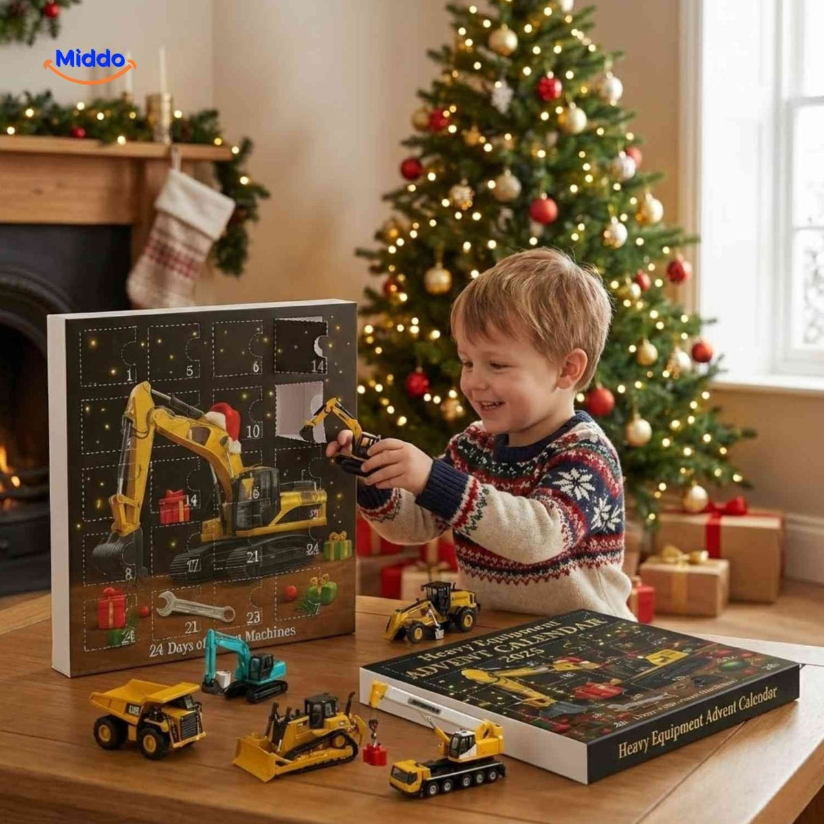 Advent Calendar | Construction Vehicles, 24 Surprises and Playful Fun