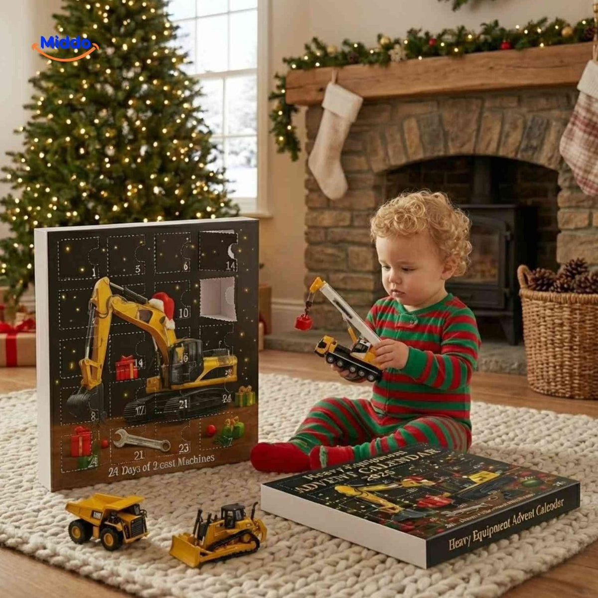 Advent Calendar | Construction Vehicles, 24 Surprises and Playful Fun