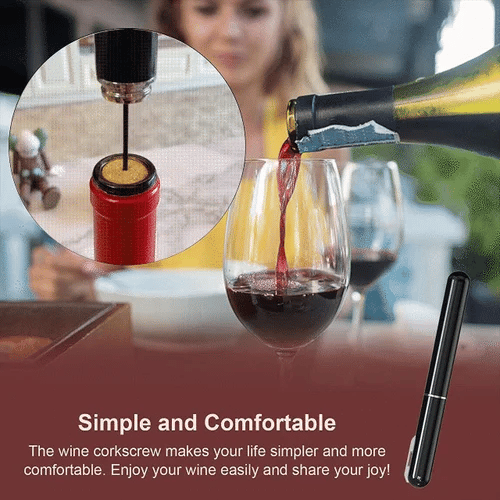 Air Pressure Wine Opener