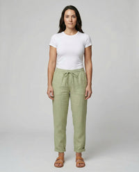 Airy and Elegant Women's Linen Trousers