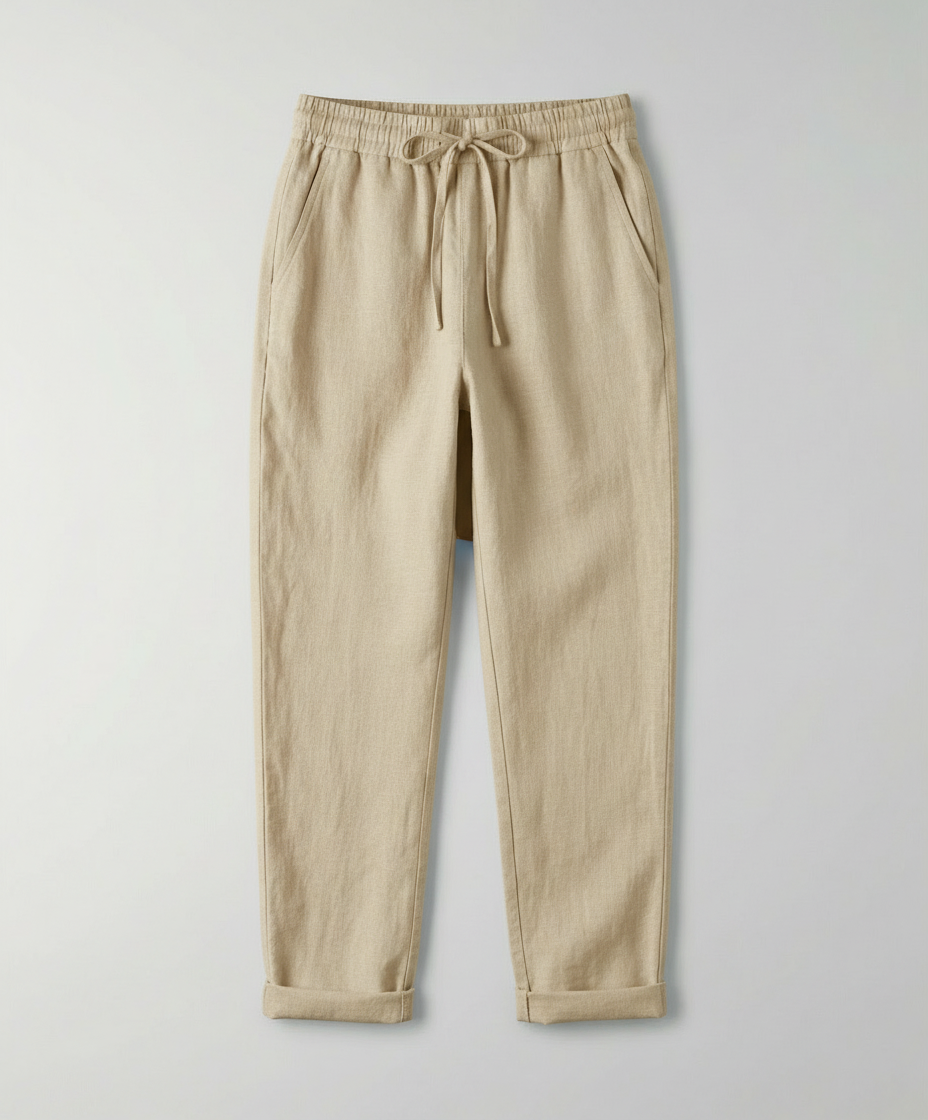 Airy and Elegant Women's Linen Trousers