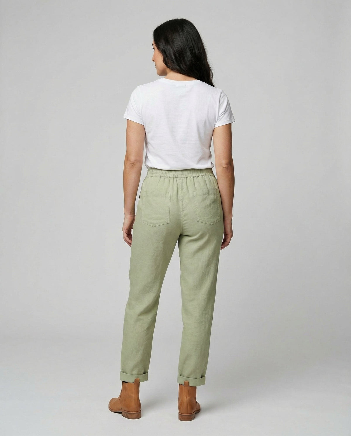 Airy and Elegant Women's Linen Trousers