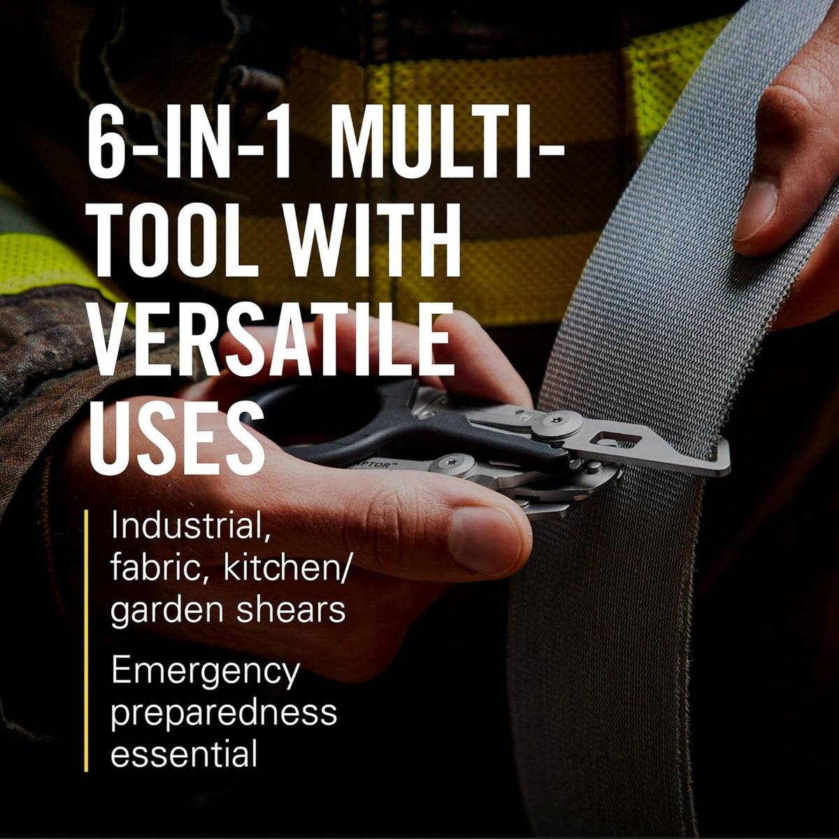 All-Purpose Emergency Rescue Tool - 6 Functions