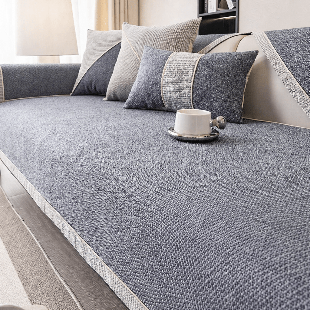 All-Season Anti-Slip Cotton Linen Sofa Cover