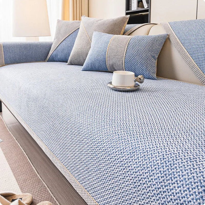 All-Season Anti-Slip Cotton Linen Sofa Cover