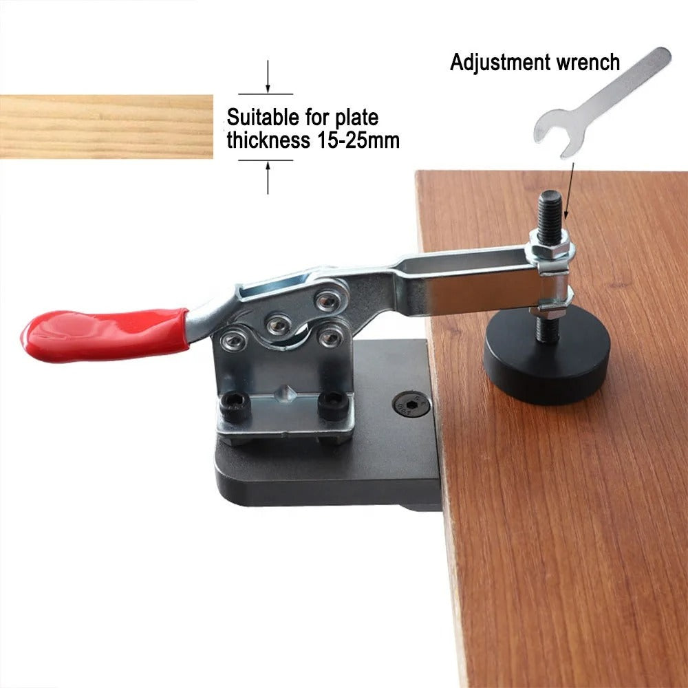 Aluminum Concealed Hinge Drilling Jig for Accurate Installation