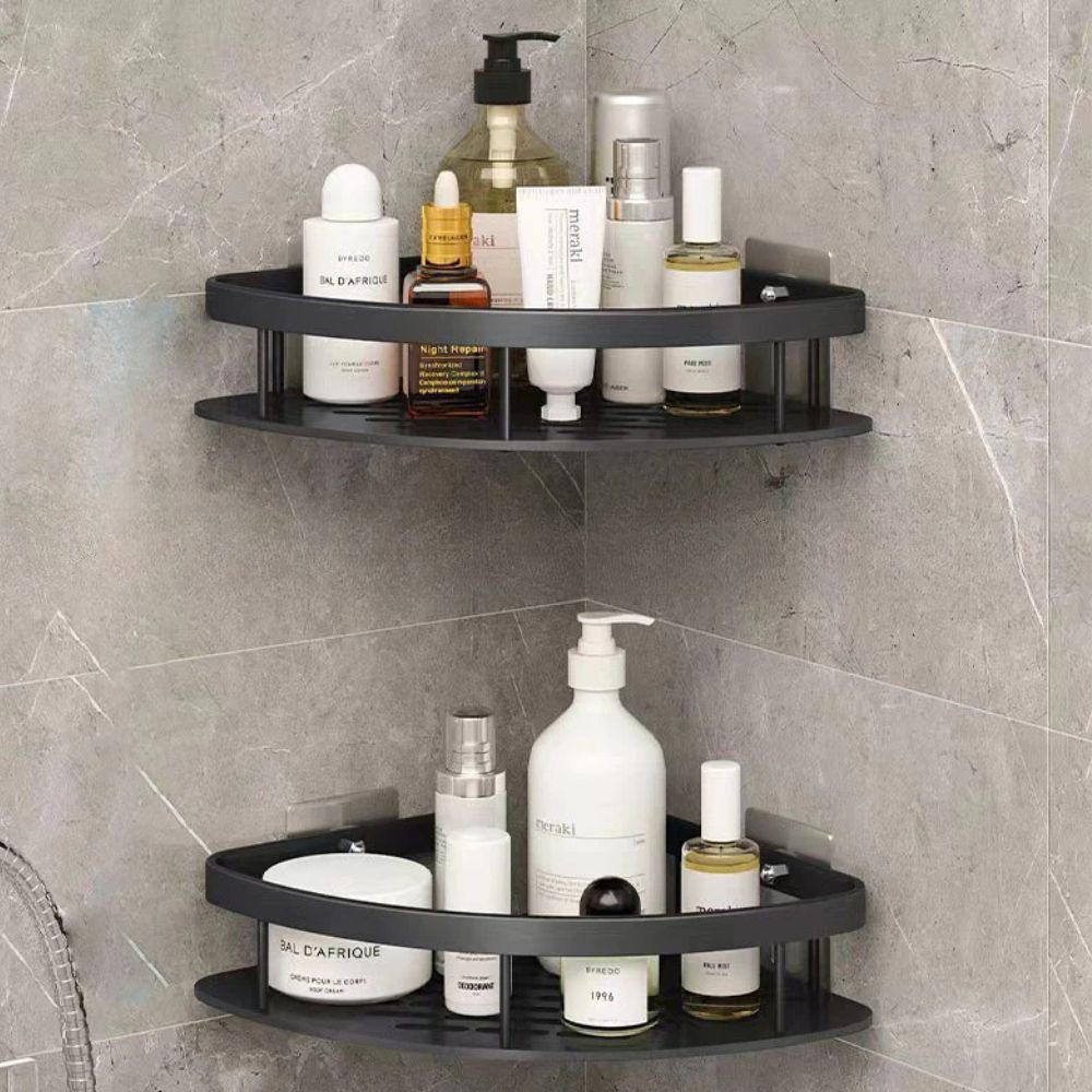 Aluminum Shower Corner Storage Shelf
