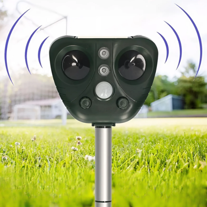 Animal-Friendly Bird Repeller with 5 Modes and Long Range