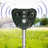 Animal-Friendly Bird Repeller with 5 Modes and Long Range