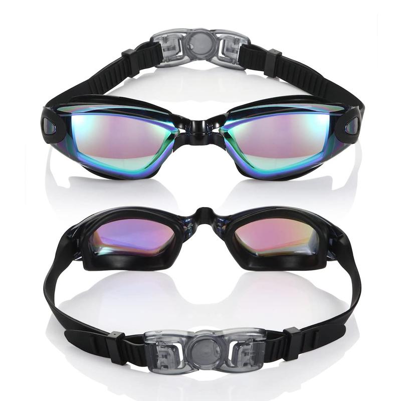 Anti-Fog Leak-Proof Triathlon Swim Goggles with UV Protection