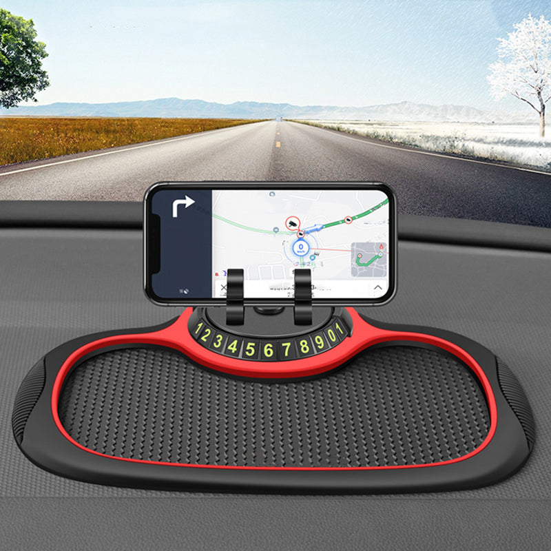 Anti-Slip Car Dashboard Phone Mount with Mat
