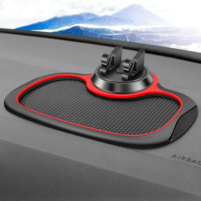 Anti-Slip Car Dashboard Phone Mount with Mat