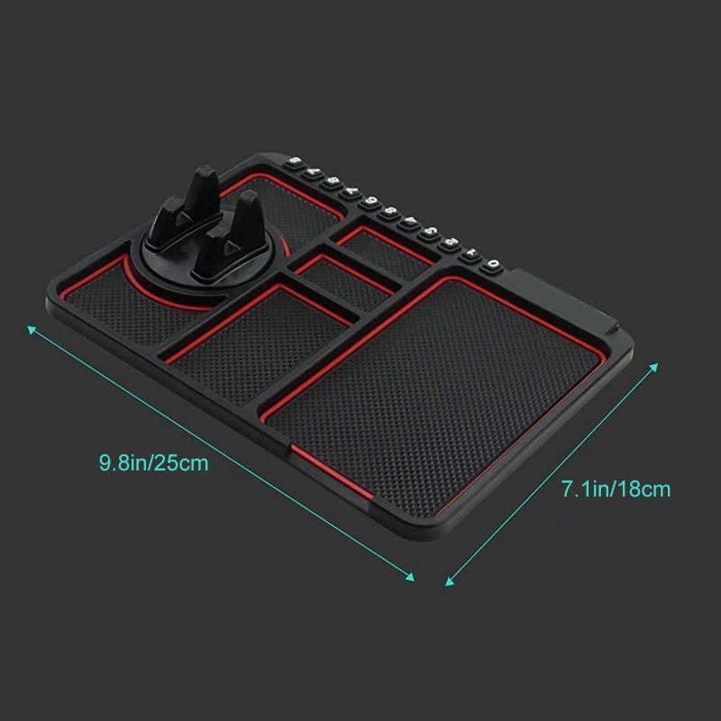 Anti-Slip Mat with Phone Holder - Multifunctional for Car