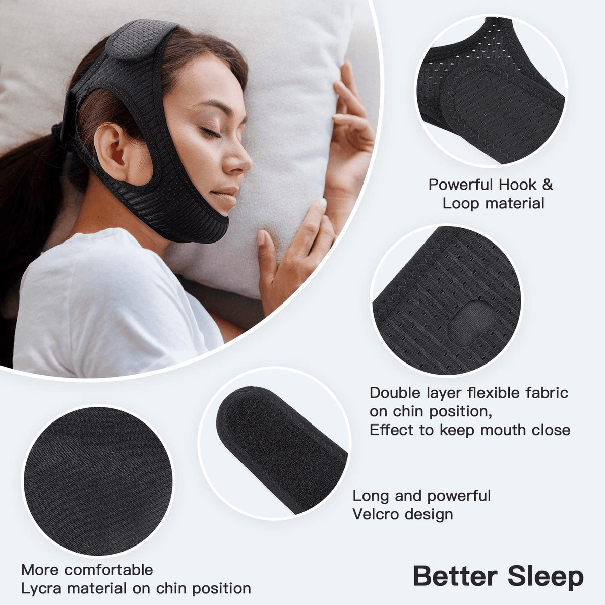 Anti-Snoring Chin Strap | Effective Snoring Solution
