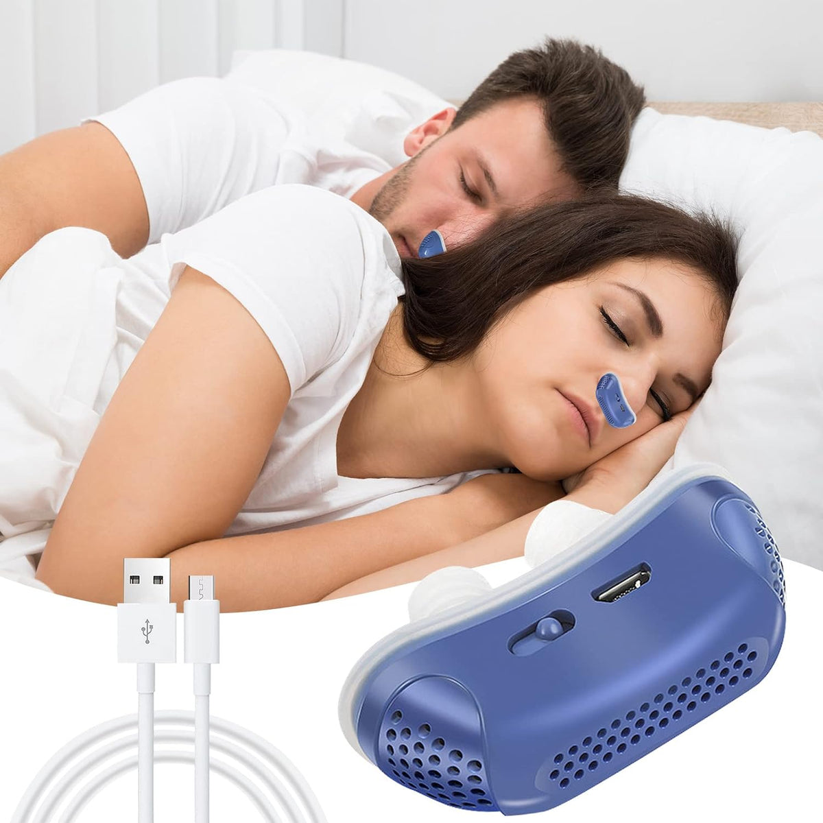 Anti-Snoring Micro CPAP Device