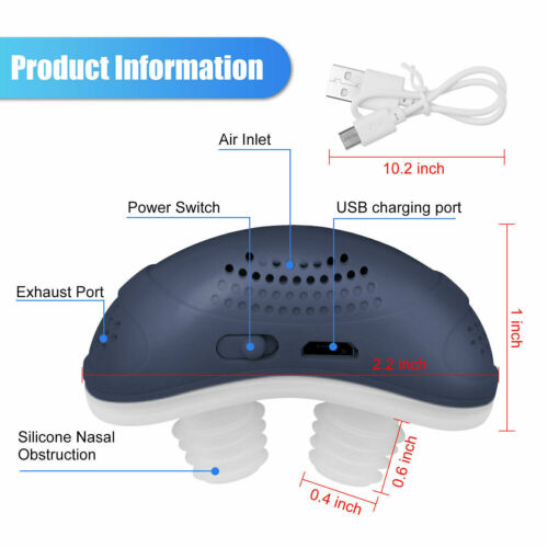 Anti-Snoring Micro CPAP Device