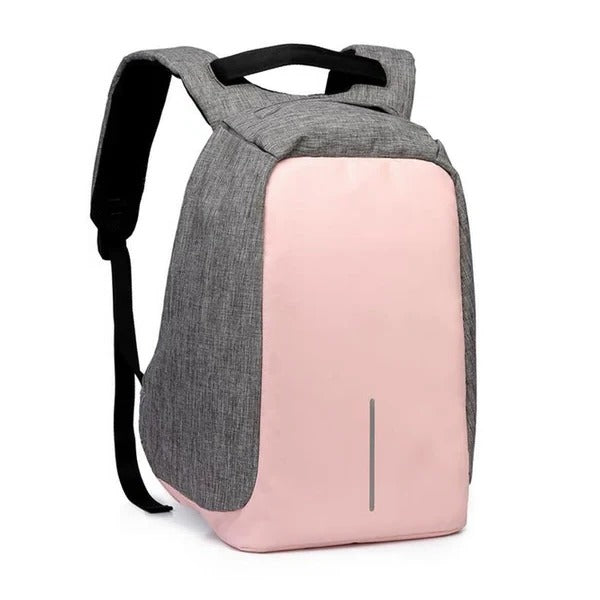 Anti-Theft Backpack With USB Charging Port
