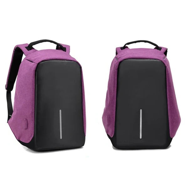 Anti-Theft Backpack With USB Charging Port