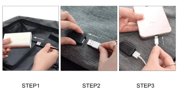 Anti-Theft Backpack With USB Charging Port