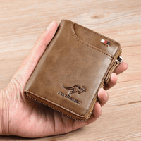 Anti-Theft Leather Wallet