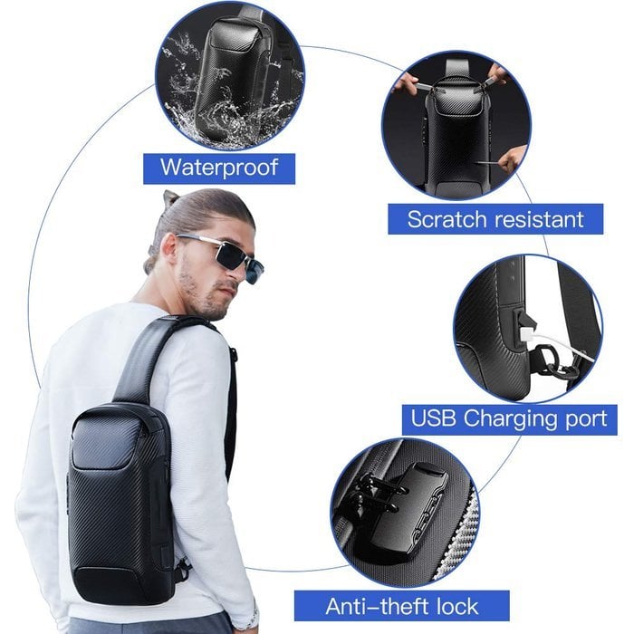 Anti-Theft Shoulder Bag