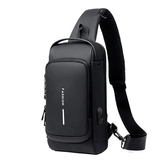 Anti-Theft Sling Bag with Data Theft and Pickpocket Protection
