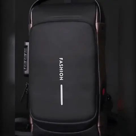 Anti-Theft Sling Bag with Data Theft and Pickpocket Protection