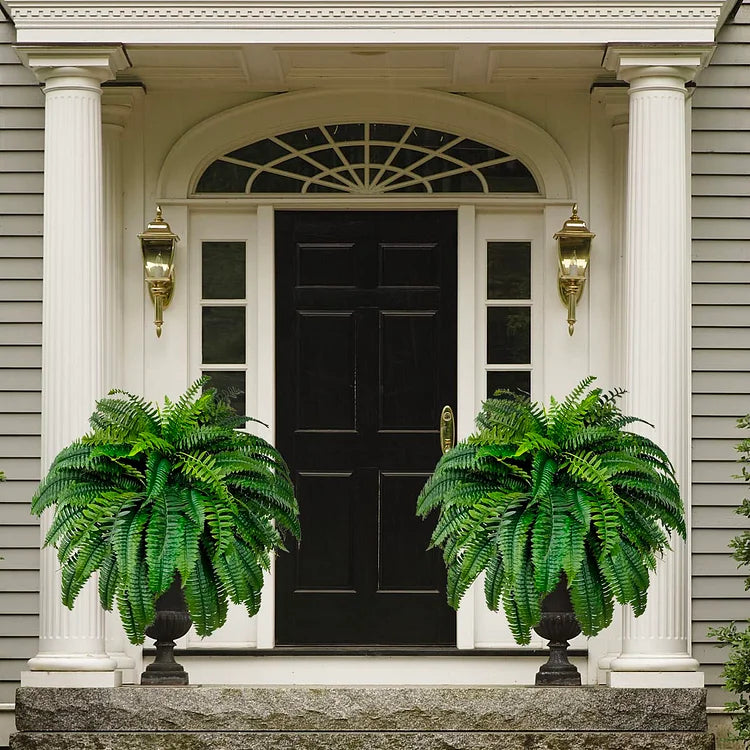 Artificial Boston Fern for Indoor and Outdoor Use
