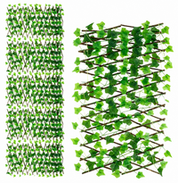 Artificial Ivy Privacy Hedge in Green for Immediate Privacy